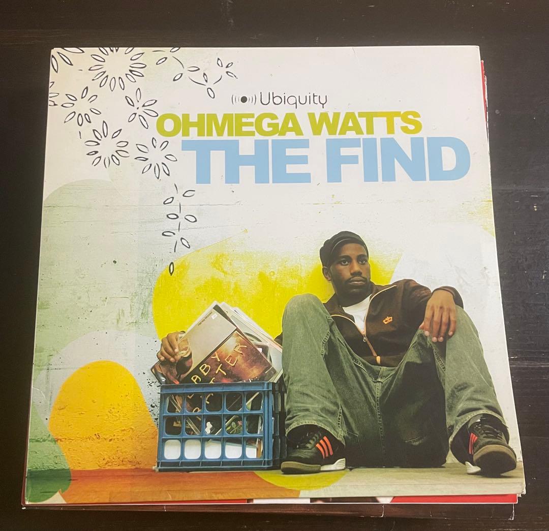 Ohmega Watts - The Find Vinyl LP 2005 Hip Hop Ubiquity Records