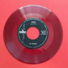 The Ventures - Caravan 7" Red Color Vinyl Single Japan LP Liberty LR-1342