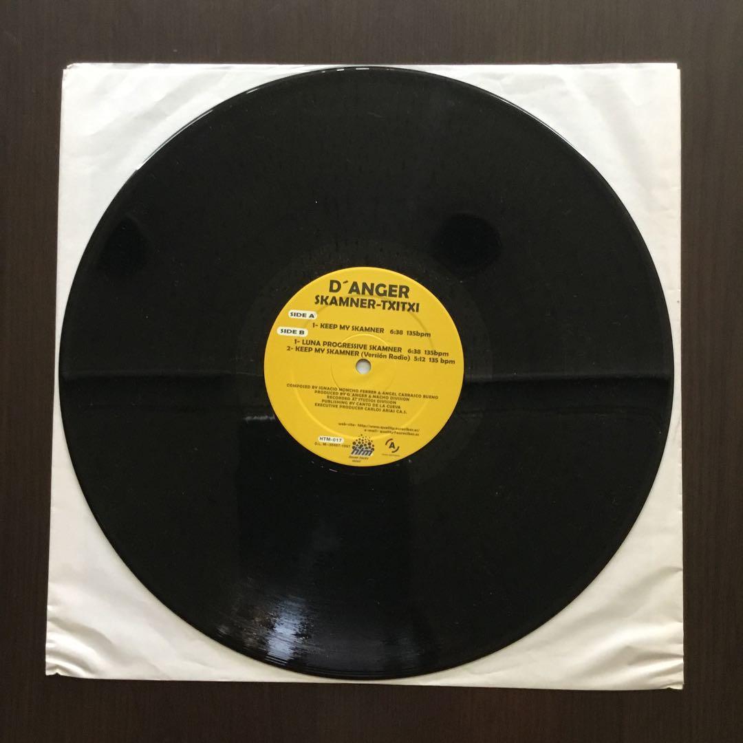 D'ANGER - KEEP MY SKAMNER - 12" Vinyl Electronic House Tracks Music HTM-017