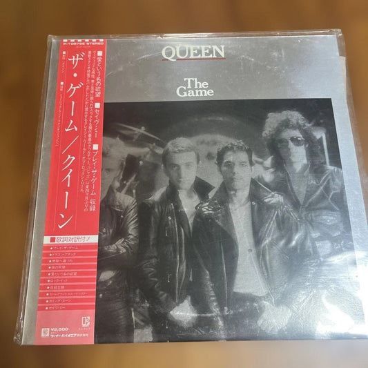 Queen The Game LP Record with OBI, Early Press, Excellent Condition | Japansoundstore