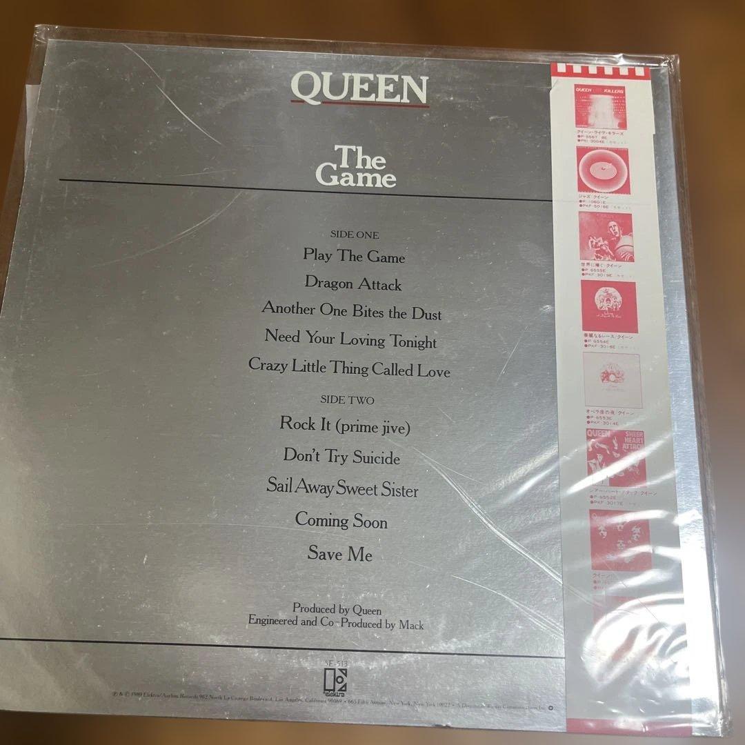 Queen The Game LP Record with OBI, Early Press, Excellent Condition | Japansoundstore