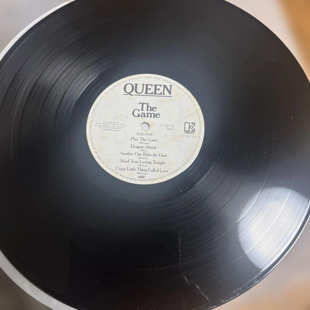 Queen The Game LP Record with OBI, Early Press, Excellent Condition | Japansoundstore