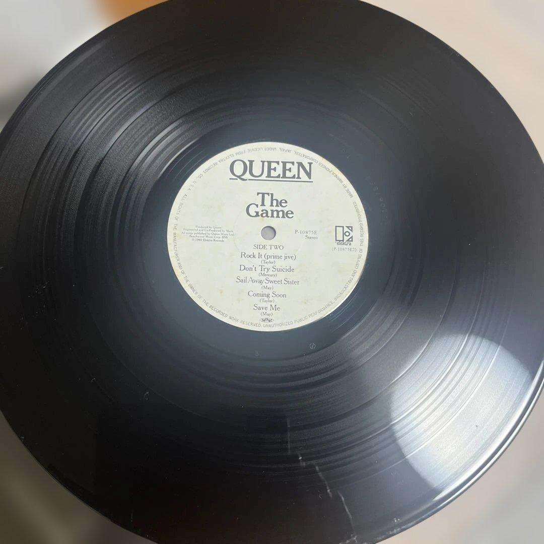 Queen The Game LP Record with OBI, Early Press, Excellent Condition | Japansoundstore
