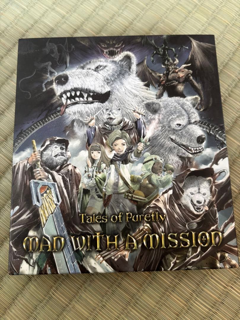MAN WITH A MISSION Tales of Purefly CD Limited Edition Japan Press w/ Storybook