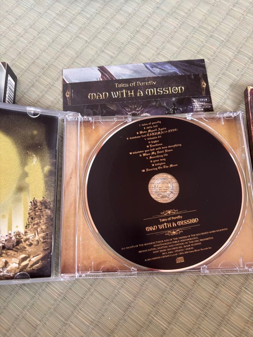 MAN WITH A MISSION Tales of Purefly CD Limited Edition Japan Press w/ Storybook