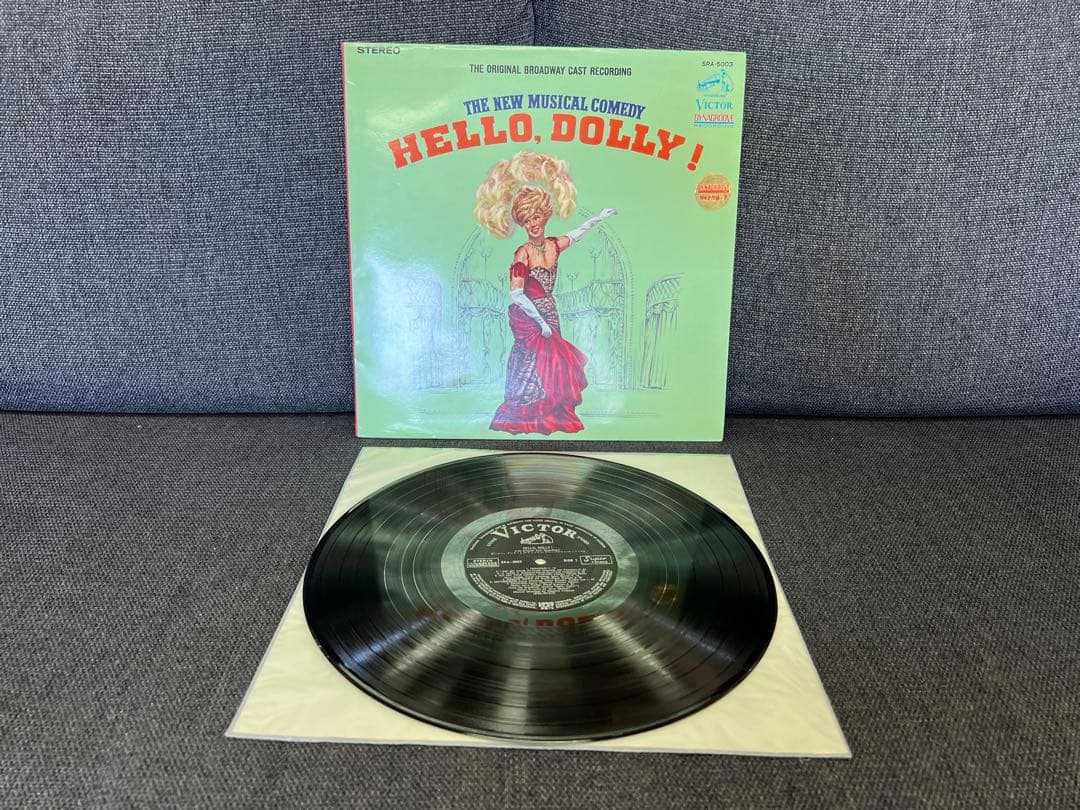 Hello, Dolly! Original Broadway Cast Recording Vinyl LP Japan Victor SRA-5003