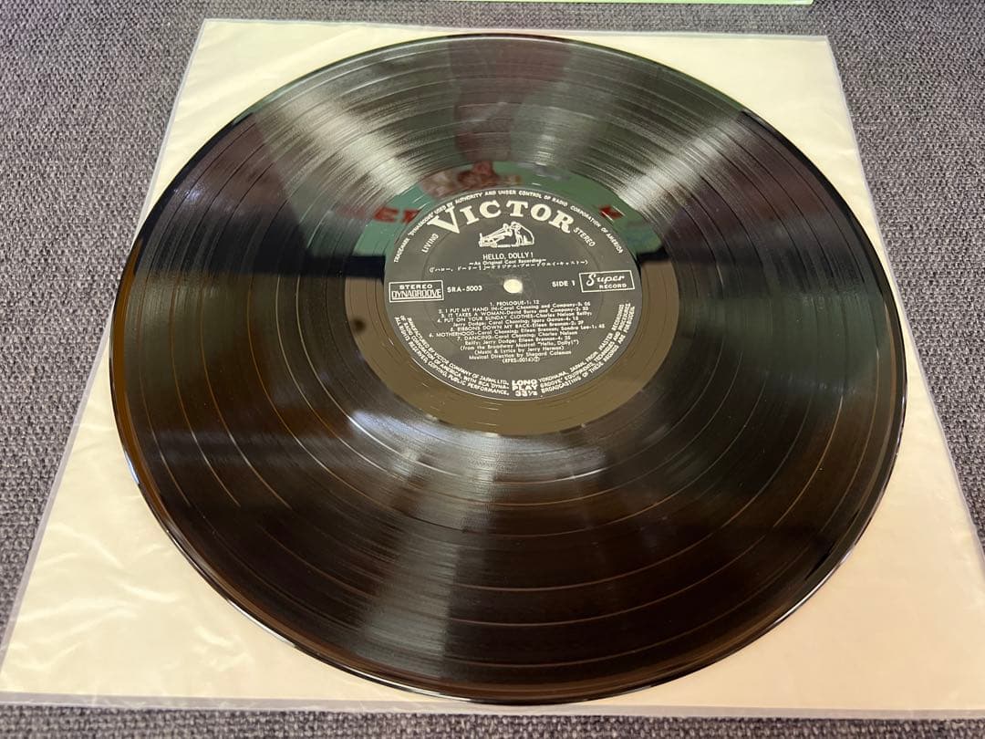 Hello, Dolly! Original Broadway Cast Recording Vinyl LP Japan Victor SRA-5003