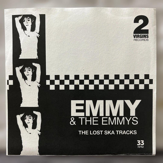 Emmy & The Emmys The Lost Ska Tracks 7" Blue Vinyl Madonna 1980 Demos Rare