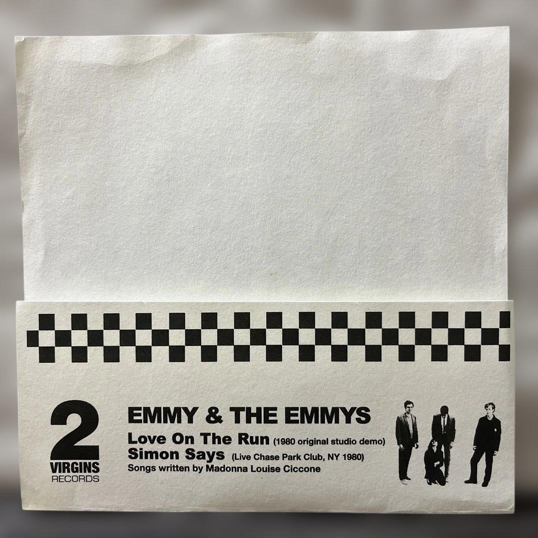 Emmy & The Emmys The Lost Ska Tracks 7" Blue Vinyl Madonna 1980 Demos Rare