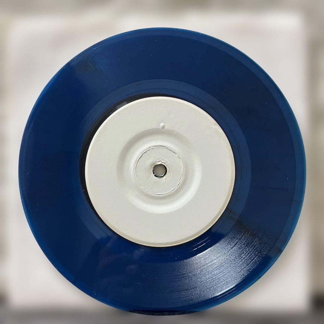 Emmy & The Emmys The Lost Ska Tracks 7" Blue Vinyl Madonna 1980 Demos Rare
