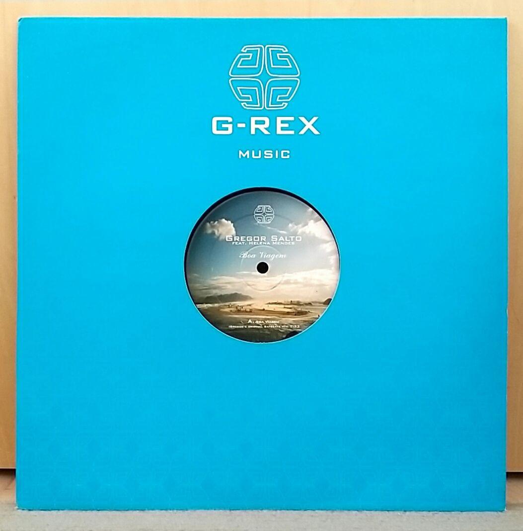 Gregor Salto - Boa Viagem 12" Vinyl Record G-Rex Music House Dance