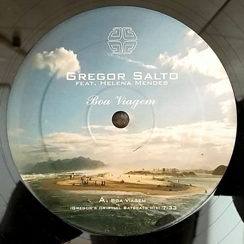 Gregor Salto - Boa Viagem 12" Vinyl Record G-Rex Music House Dance