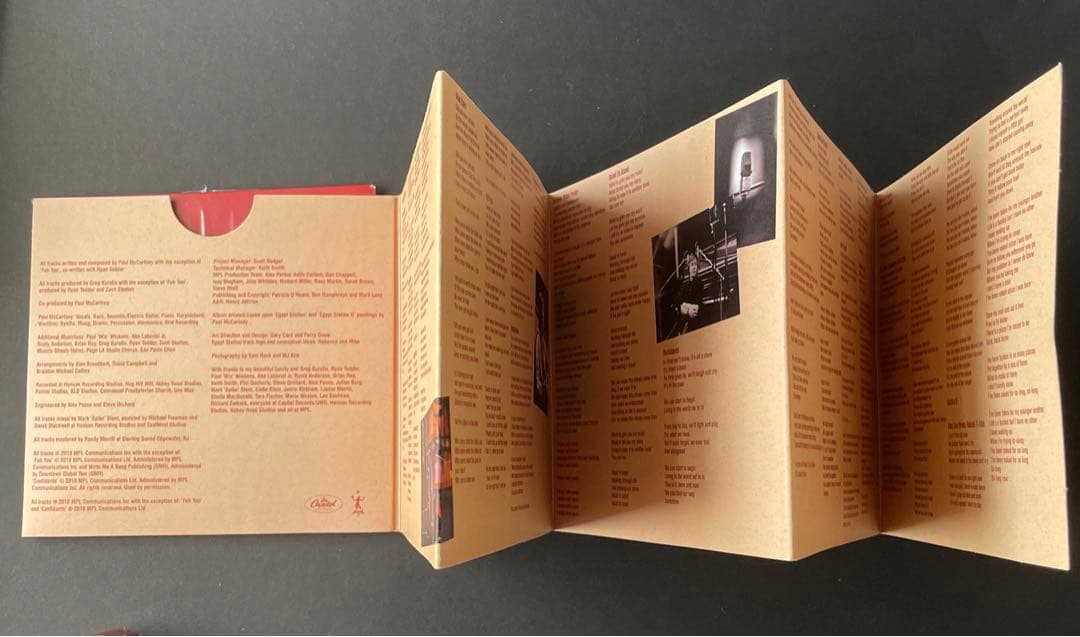 Paul McCartney - Egypt Station CD Limited Concertina Edition 2018