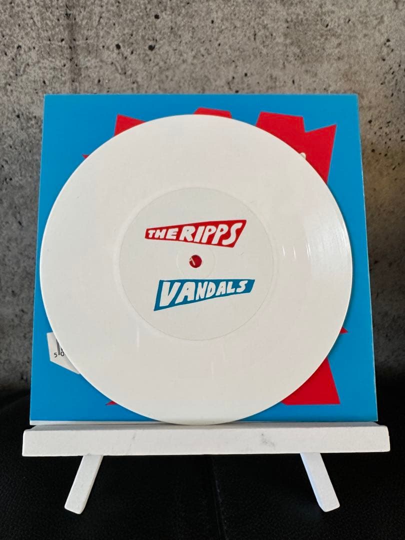 The Ripps Vandals 7" White Vinyl Single Catskills Records UK Indie Rock