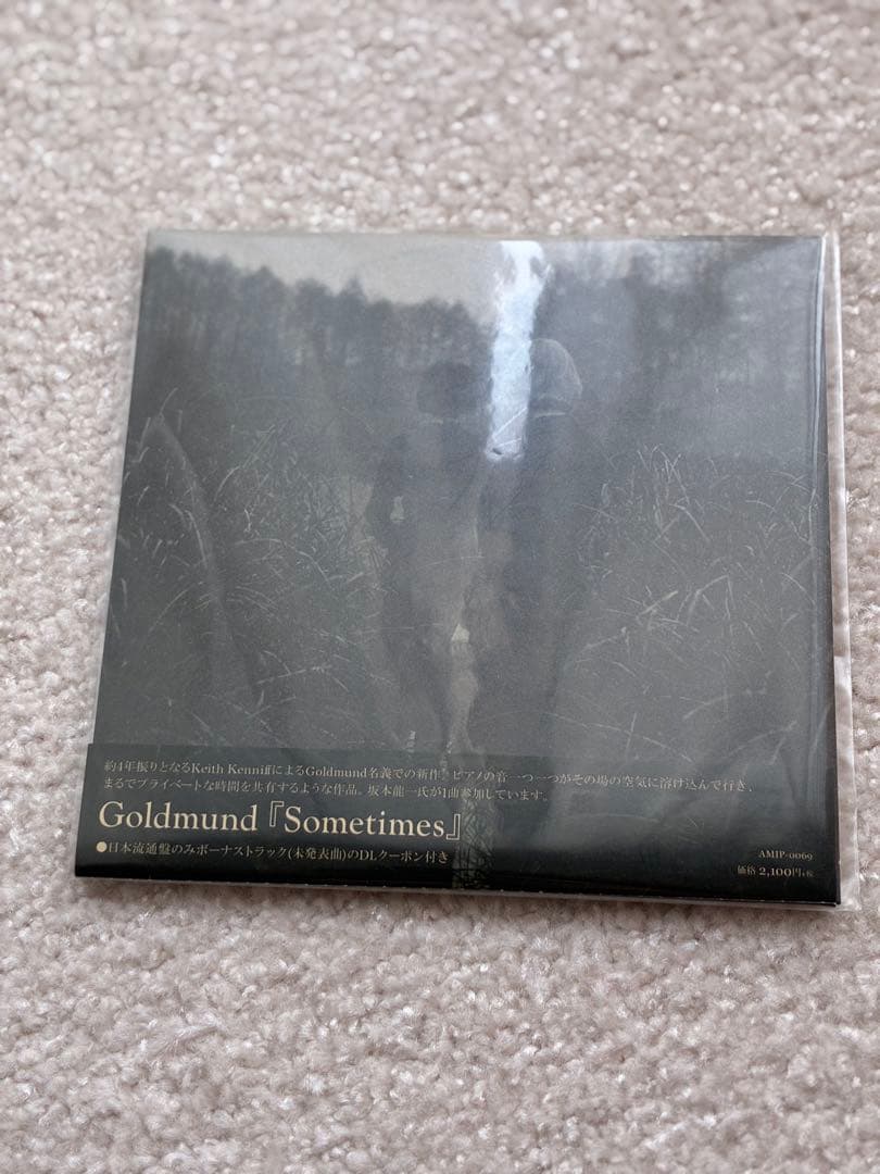 Goldmund Sometimes CD Japan Press with OBI Keith Kenniff Ryuichi Sakamoto