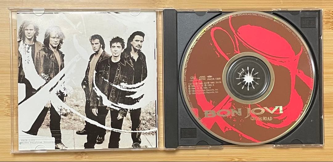 Bon Jovi - Cross Road CD Japan Press 1994 Greatest Hits Compilation Album