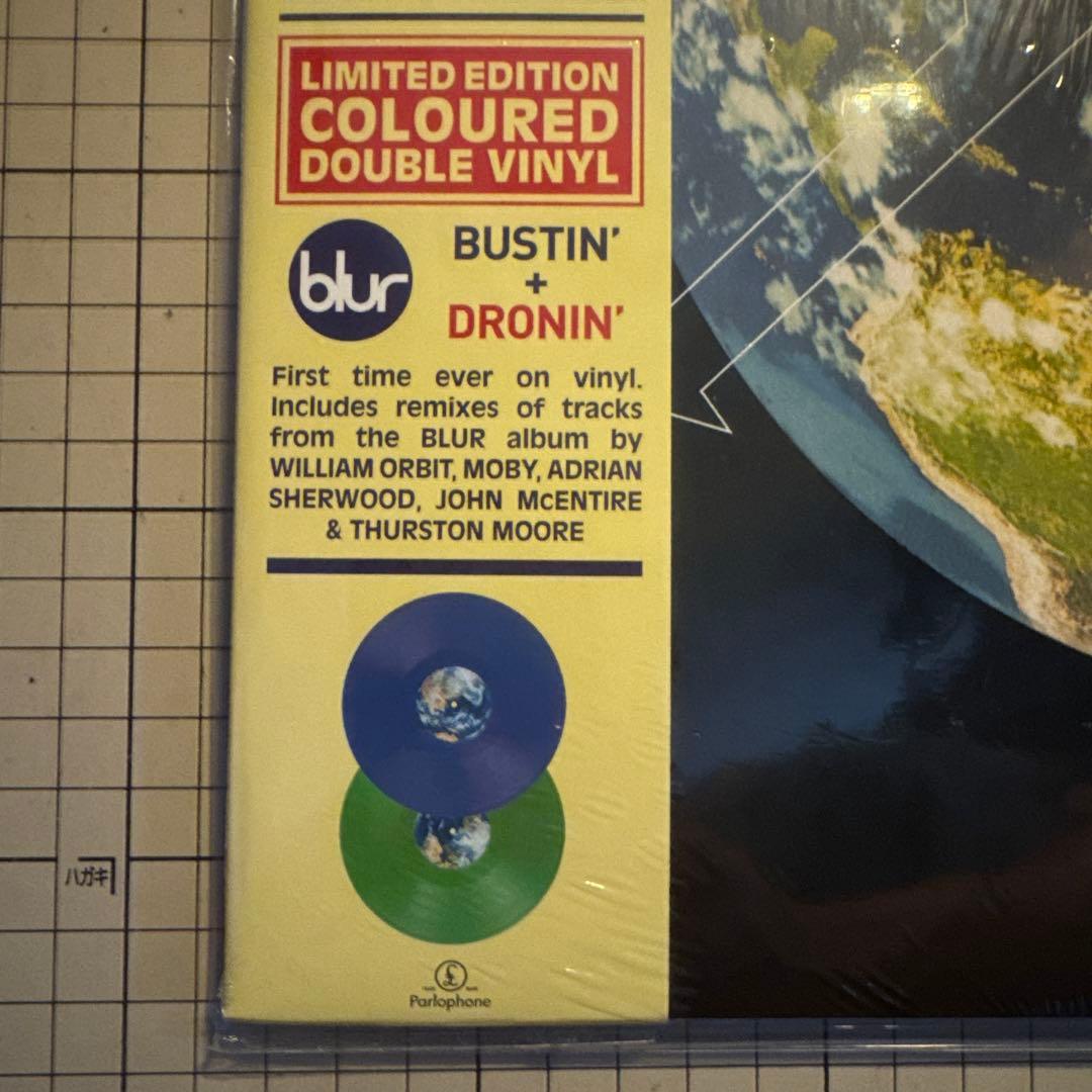 Blur - Bustin' + Dronin' 2LP Colored Vinyl Rare Japan Edition Remix Album