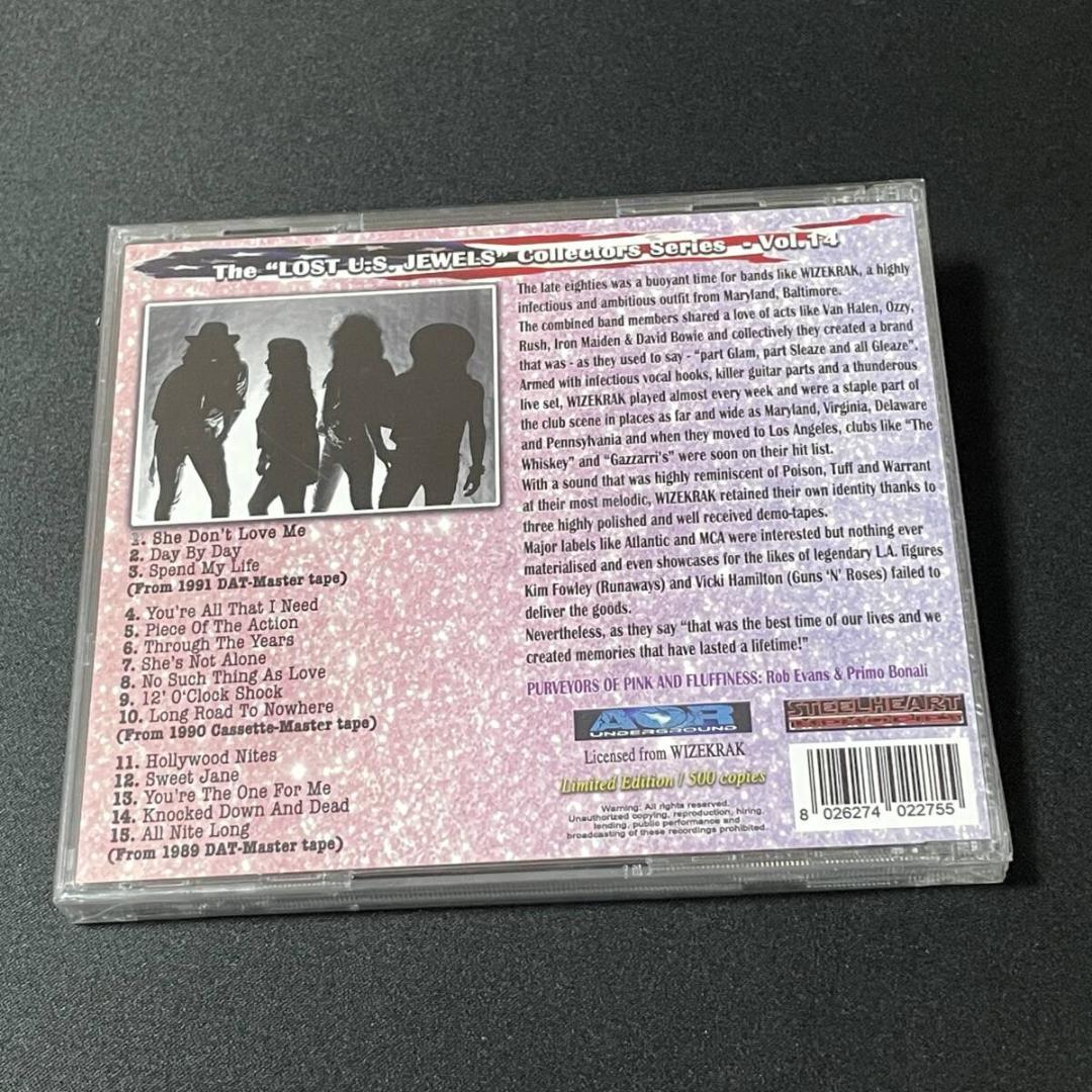WIZEKRAK Through The Years 1989-1991 CD Lost U.S. Jewels Vol.14 Limited 500