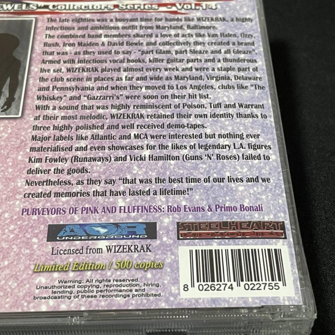 WIZEKRAK Through The Years 1989-1991 CD Lost U.S. Jewels Vol.14 Limited 500
