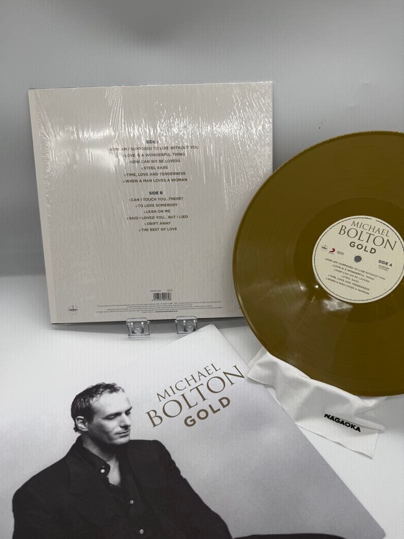 Michael Bolton - Gold - Limited Gold Colored Vinyl LP Album