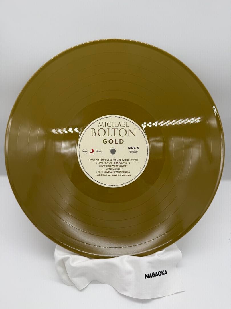 Michael Bolton - Gold - Limited Gold Colored Vinyl LP Album