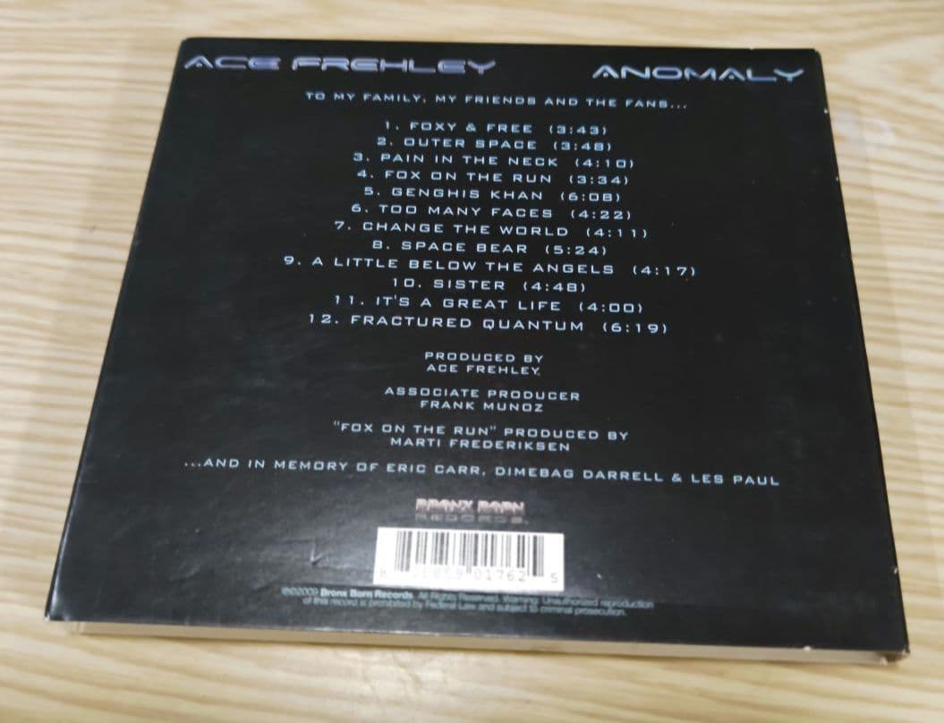 Ace Frehley Anomaly CD Limited Edition Pyramid Fold-Out Packaging Japan Import