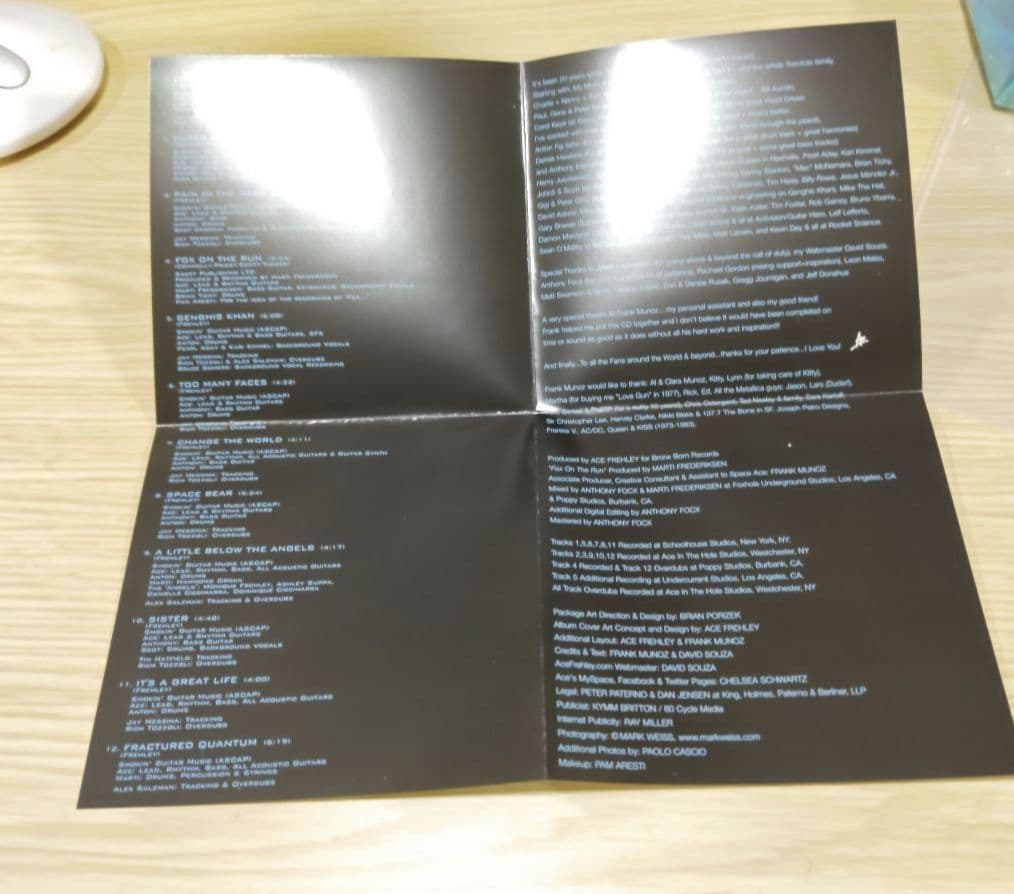 Ace Frehley Anomaly CD Limited Edition Pyramid Fold-Out Packaging Japan Import
