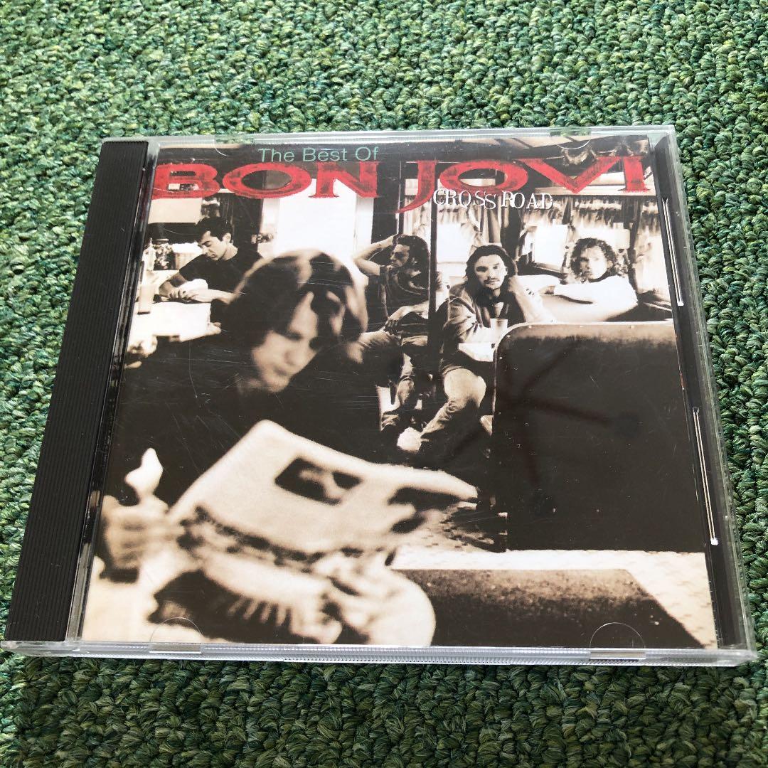 Bon Jovi Cross Road The Best Of Japan CD First Press with OBI 1994