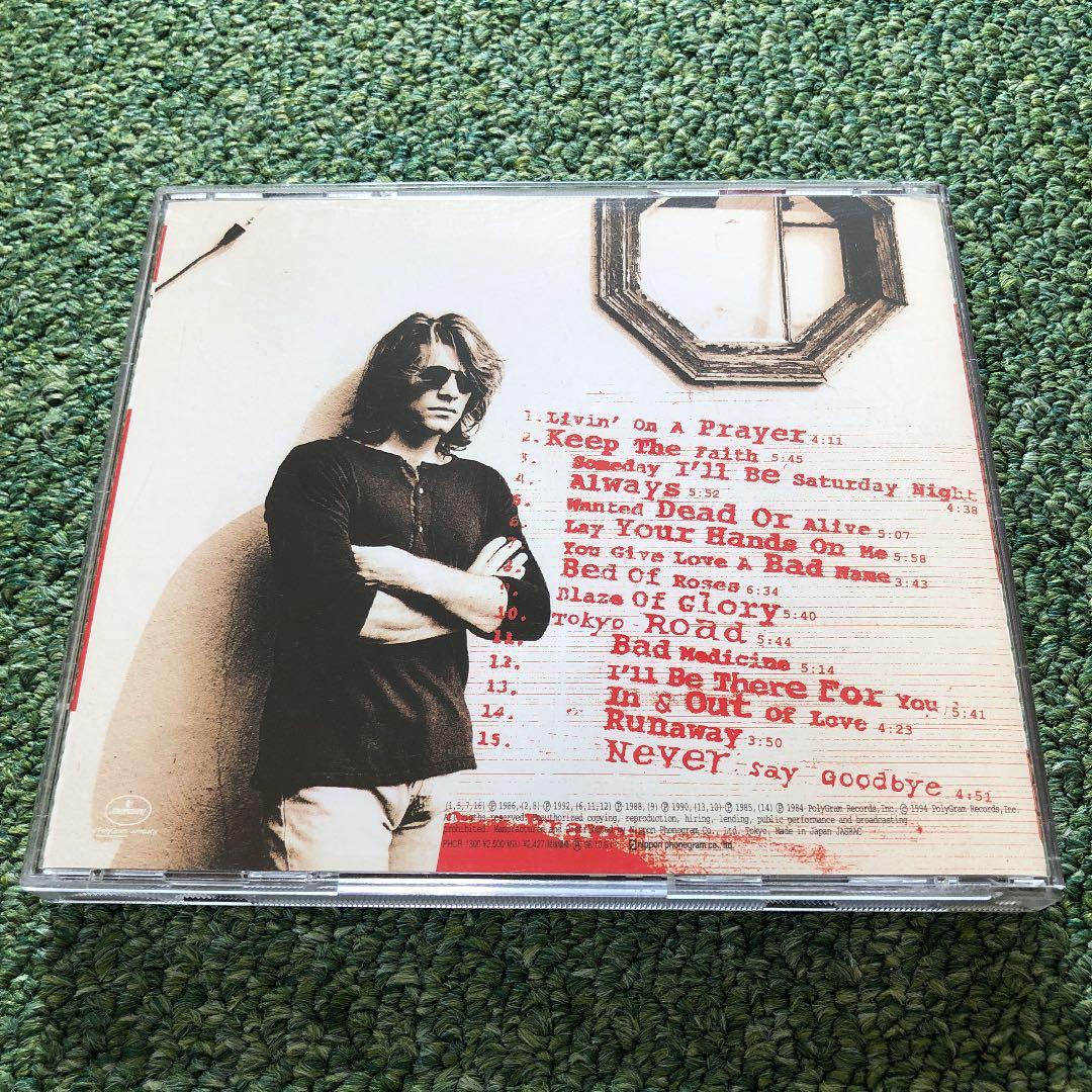 Bon Jovi Cross Road The Best Of Japan CD First Press with OBI 1994