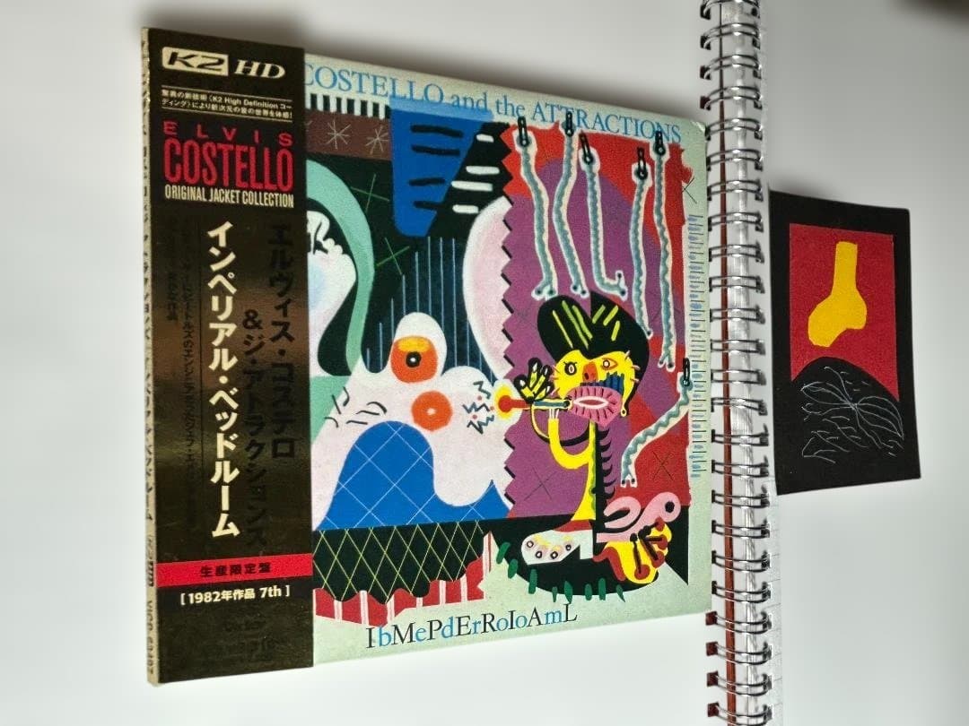Elvis Costello Imperial Bedroom CD Japan Press Mini LP K2 HD Remaster with OBI