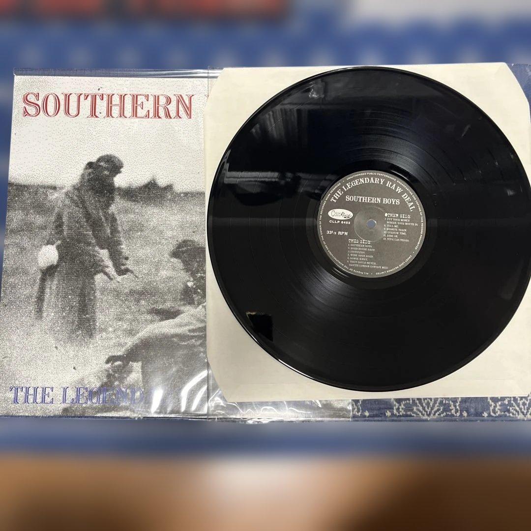 The Legendary Raw Deal - Southern Boys Vinyl LP Psychobilly Rockabilly Crazy Lov