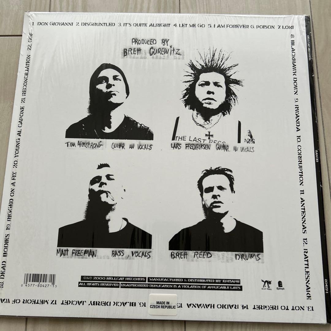 Rancid Skull Vinyl Record Black LP Used Excellent Condition | Japansoundstore