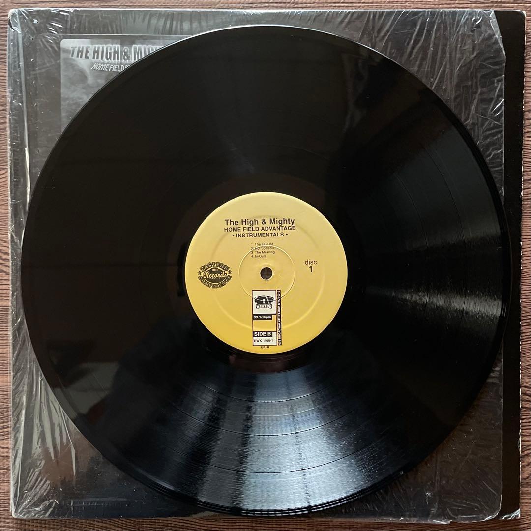 The High & Mighty - Home Field Advantage (Instrumentals) 2LP Rawkus Hip Hop