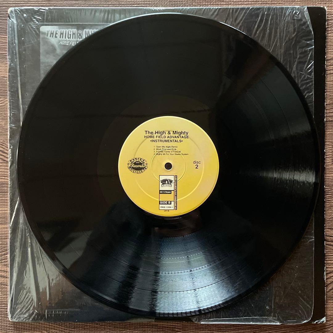 The High & Mighty - Home Field Advantage (Instrumentals) 2LP Rawkus Hip Hop