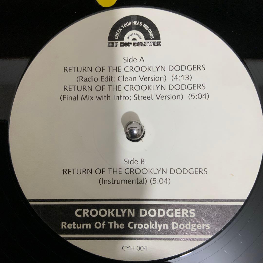 Crooklyn Dodgers Return Of The Crooklyn Dodgers 12" Vinyl DJ Premier Hip Hop