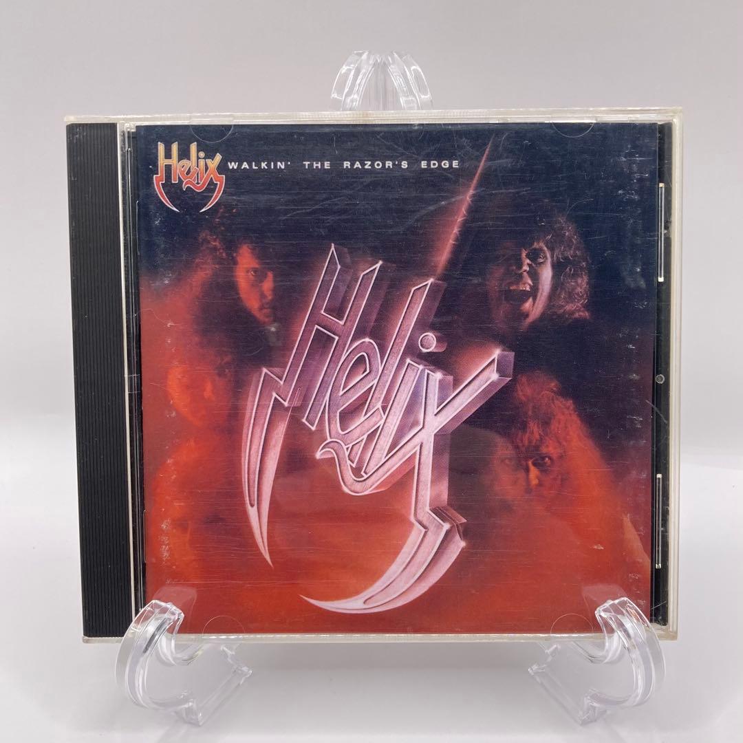 Helix Walkin' The Razor's Edge CD Japan Press Limited HR/HM 1000 Series with Obi