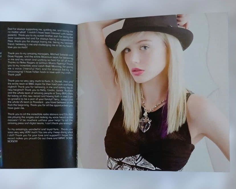 Krystal Meyers - Make Some Noise CD+DVD Japan Press Limited Edition 2008