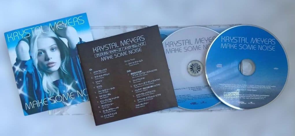 Krystal Meyers - Make Some Noise CD+DVD Japan Press Limited Edition 2008