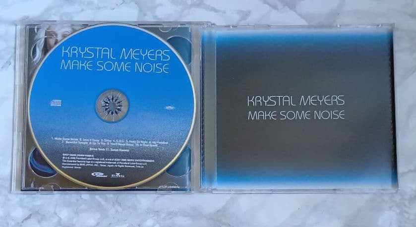 Krystal Meyers - Make Some Noise CD+DVD Japan Press Limited Edition 2008