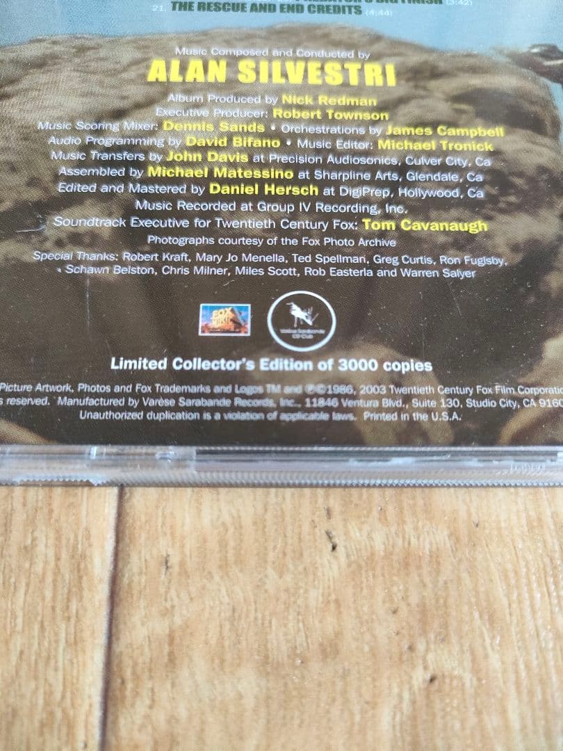 Predator OST Limited 3000 Copies Arnold Schwarzenegger Used Audio CD | Japansoundstore