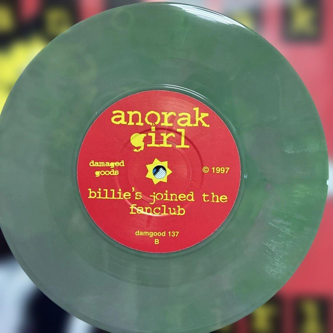 Anorak Girl - Plastic Supermodel 7" Vinyl Record Damaged Goods 1997 UK Indie
