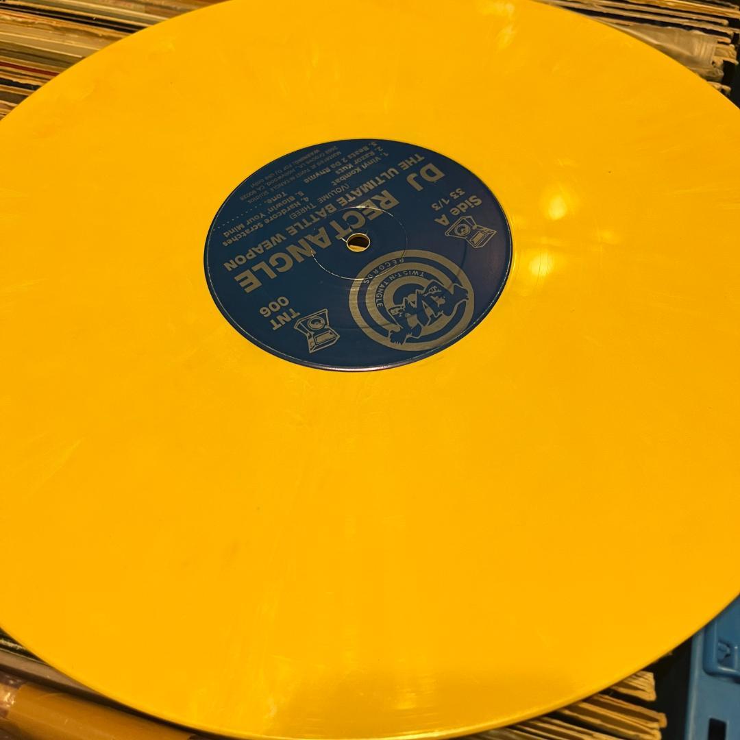 DJ Rectangle - The Ultimate Battle Weapon (Vol. 3) Yellow Vinyl DJ Tool Breaks
