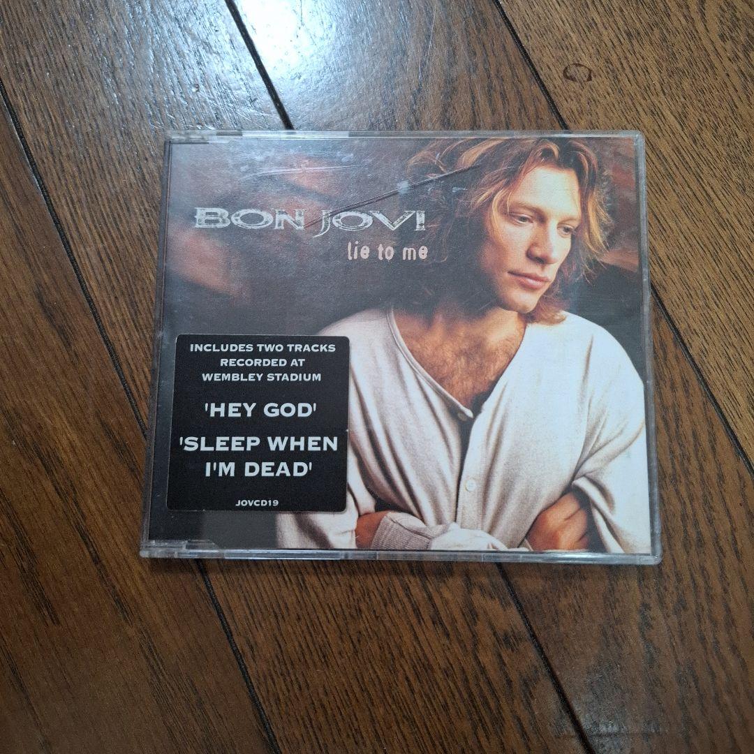 Bon Jovi Lie to Me CD Single Includes Rare Wembley Stadium Live Tracks 1995