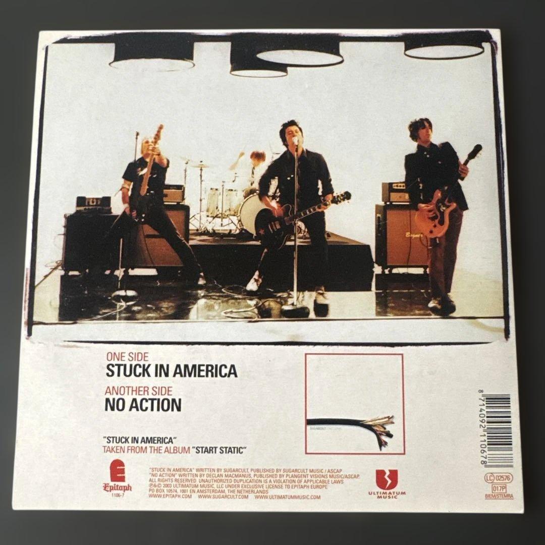 Sugarcult Stuck In America 7" Red Vinyl Single Epitaph Punk Rock