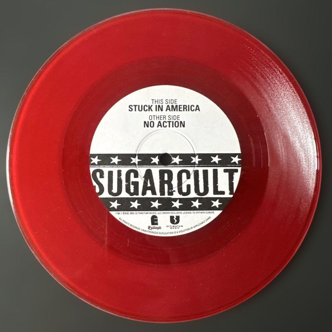 Sugarcult Stuck In America 7" Red Vinyl Single Epitaph Punk Rock