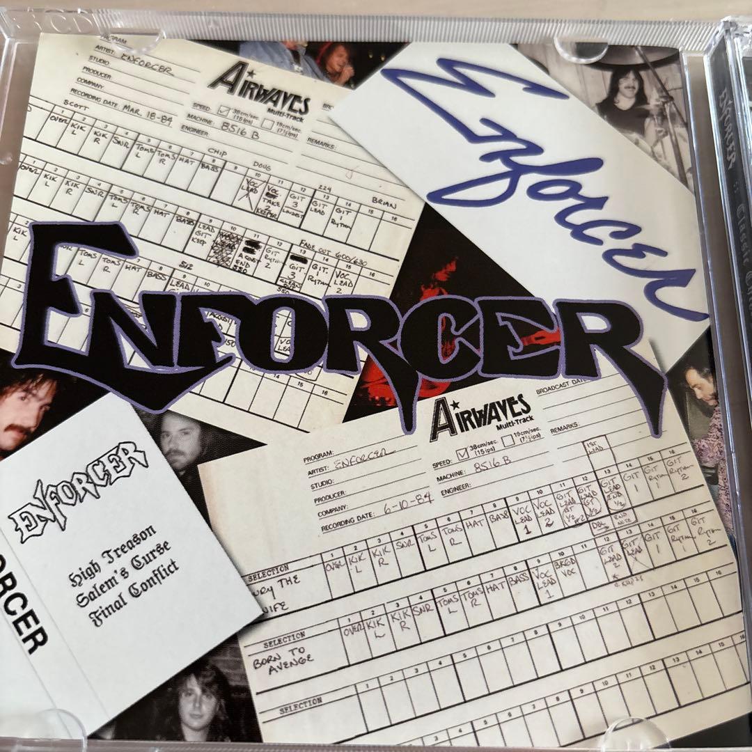 Enforcer - Classic Chicago Metal CD+DVD 25th Anniversary Edition Rare US Metal