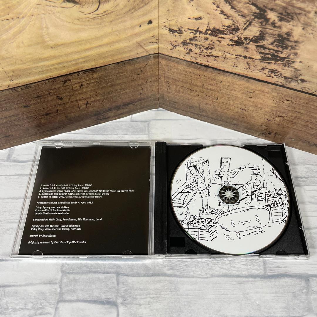 Sprung Aus Den Wolken Hypnotischer Krach CD Limited 300pcs Used | Japansoundstore