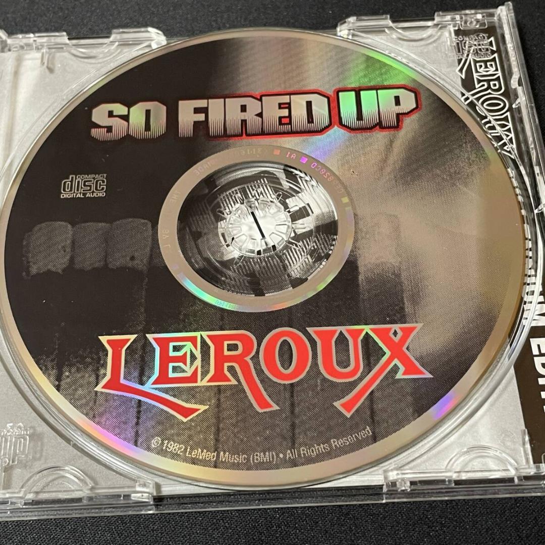 Leroux - So Fired Up Millennium Edition CD, Melodic Hard Rock AOR Import