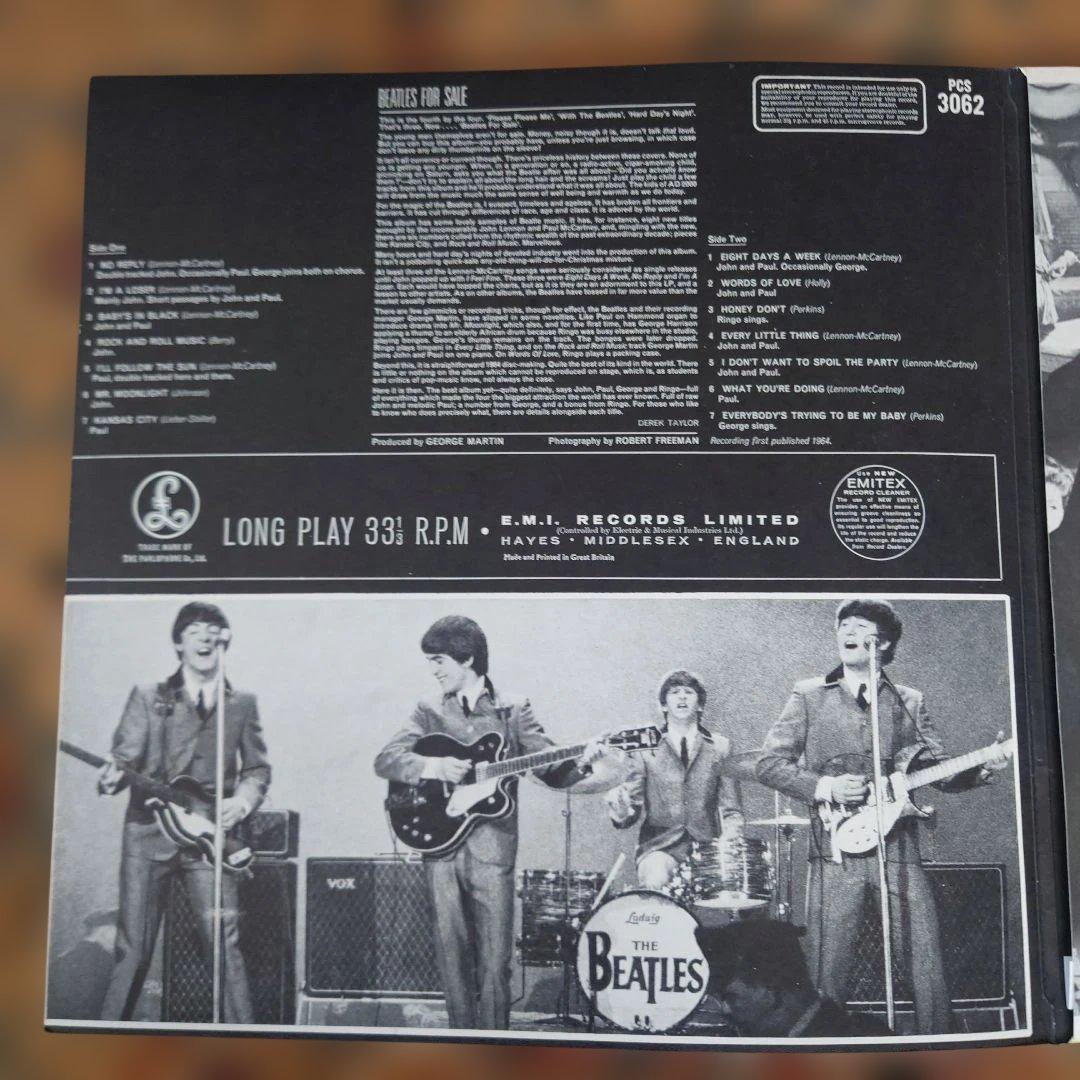 UK Beatles For Sale LP Vinyl Record Near Mint Stereo UK 1976 Collection | Japansoundstore