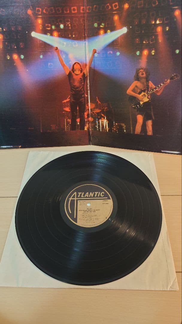 AC/DC For Those About to Rock Gold Vinyl LP Used | Japansoundstore